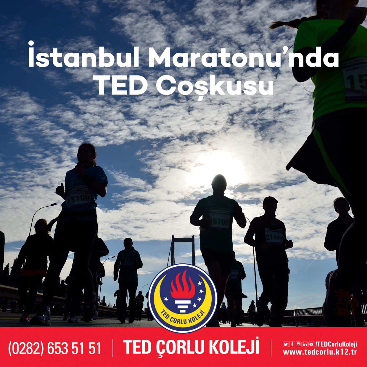 İstanbul Maratonunda TED Coşkusu